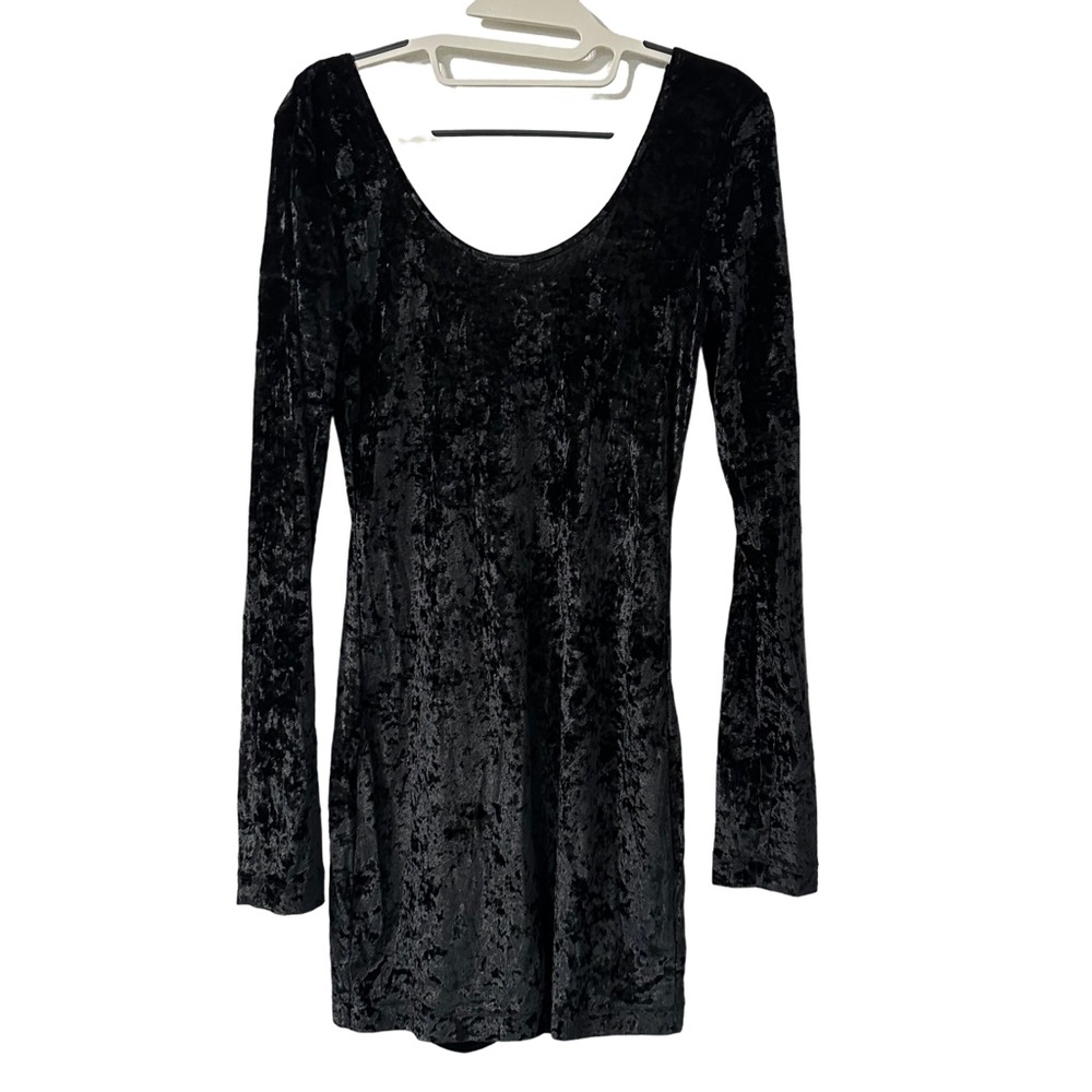 Intimately Free People‎ Velvet Long sleeve Dress Size Small